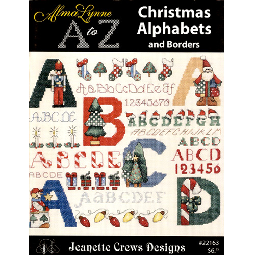 (JCD) Alma Lynne A to Z-Christmas Alphabets and Borders 