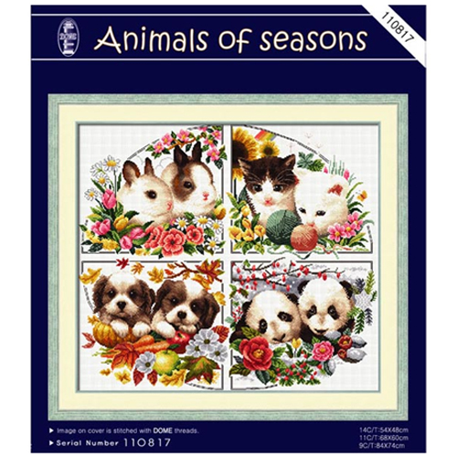 DOME 프린트패키지 (110817) Animals of seasons