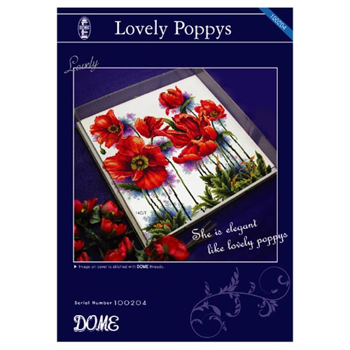DOME 프린트패키지 (100204) Lovely Poppys