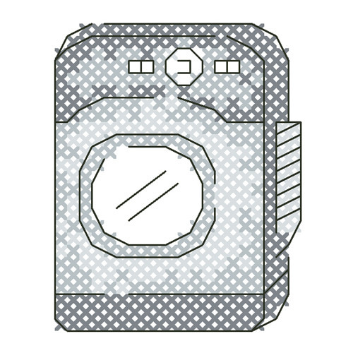 [올][자석패키지]가전제품-세탁기 