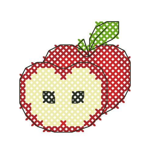 [올][자석패키지]야채과일-사과