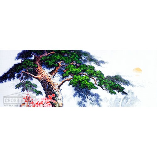 [완성수]BL3D-1078 소나무의기상 119.5x44cm