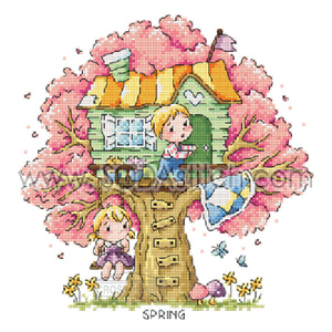 [SO-3234]나무위의오두막-봄 Treehouse of Spring