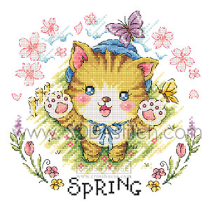 [SO-3240]봄고양이-Spring Cat